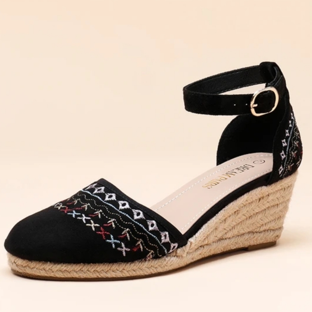 Dream Pairs Esperanza Platform Wedge Heels Size 7